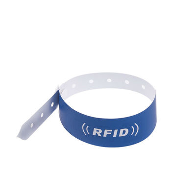 Logotipo personalizado impresso Tyvek RFID pulseiras com função NFC A escolha final do varejista