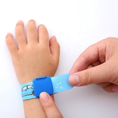 Pintura de cores personalizadas Bandeiras de tipo de jóias escritas para crianças Identificação de rastreamento