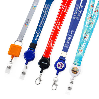 Jacquard de poliéster/sublimação de cordas de pescoço Design personalizado e muitas cores para presentes