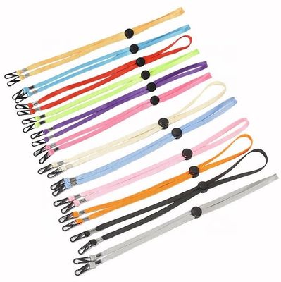 Adultos e Crianças Poliéster Masking Lanyards Windproof Cordel Lanyards em Muitas Cores