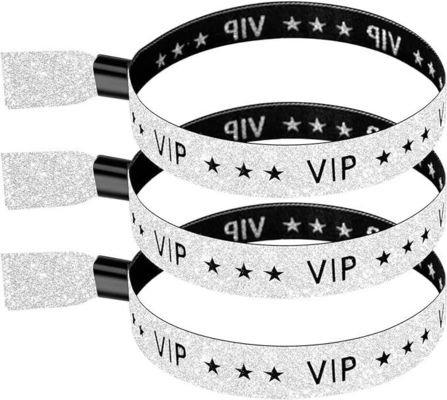 Pulseira RFID conveniente e segura de poliéster/cinturão para eventos de festas de concertos e festivais