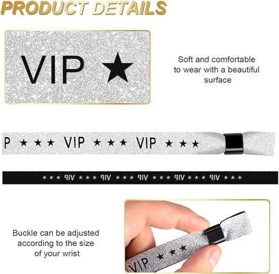 Pulseira RFID conveniente e segura de poliéster/cinturão para eventos de festas de concertos e festivais