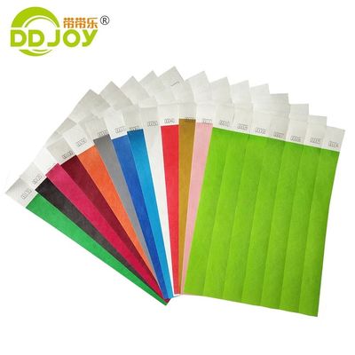 Impressão a cores para gráficos 1 Papel Dupont a cores/Tyvek Pulseira de admissão a reuniões
