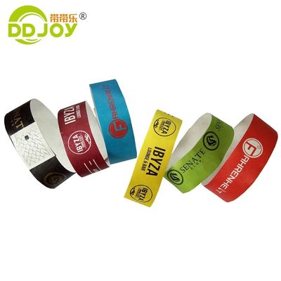 Impressão a cores para gráficos 1 Papel Dupont a cores/Tyvek Pulseira de admissão a reuniões