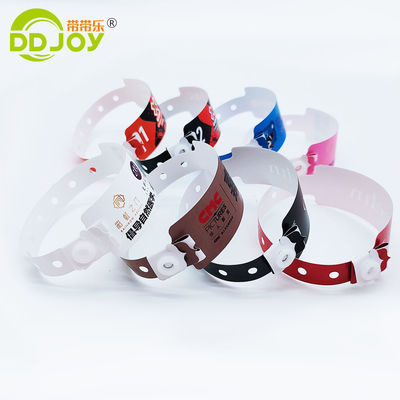 Provisões para festas de um só dia Pulseira de identificação numerada impermeável para eventos