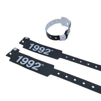 Pulseiras de pulseira de moda para eventos e festivais em PVC/Vinil azul