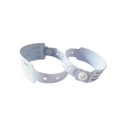 Identificação do hospital de PVC RFID de pulseira de bebê sem esforço para identificação do paciente