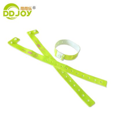 VIP Pass Eventos de Admissão Pulseira customizada de PVC suave para acesso exclusivo e único