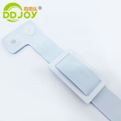 Pulseiras de logotipo personalizado em forma de L PVC Vinyl Material Escrito Smart RFID Chip Pulseira