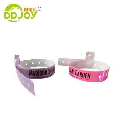 Pulseiras de vinil personalizadas para festivais e reuniões enviadas para qualquer país via expresso