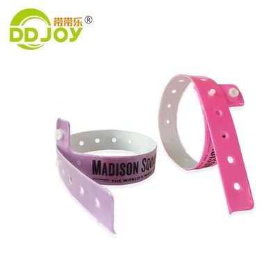 Pulseiras de vinil personalizadas para festivais e reuniões enviadas para qualquer país via expresso