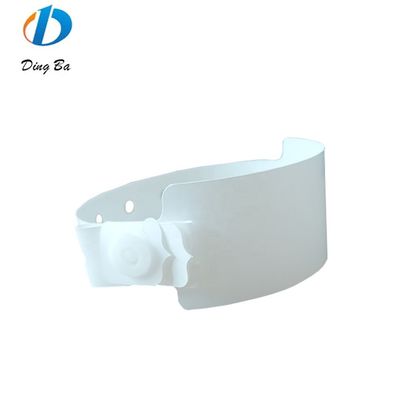 Logotipo personalizado Pulseiras de plástico Amarelo colorido Vermelho Branco Azul Pulseira composta