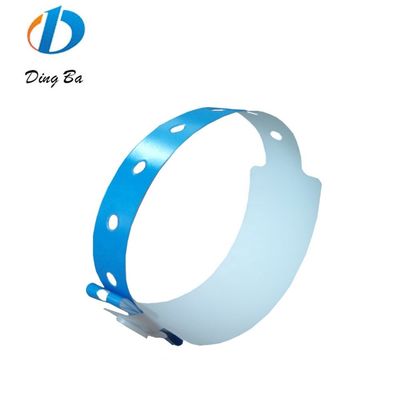 Logotipo personalizado Pulseiras de plástico Amarelo colorido Vermelho Branco Azul Pulseira composta