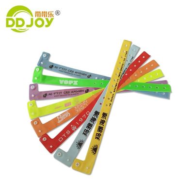 250*25mm/250*16mm Pulseira de plástico de vinil para transporte seguro via UPS DHL EMS Fedex TNT