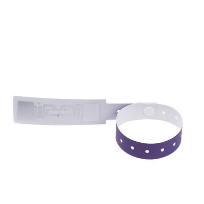 Logotipo personalizado impresso Tyvek RFID pulseiras com função NFC A escolha final do varejista