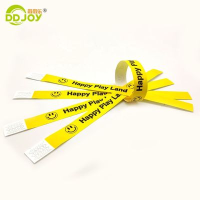 Faixa de pulso adesiva de tipo religioso para pulseira de papel Dupont impermeável