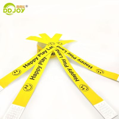 Faixa de pulso adesiva de tipo religioso para pulseira de papel Dupont impermeável