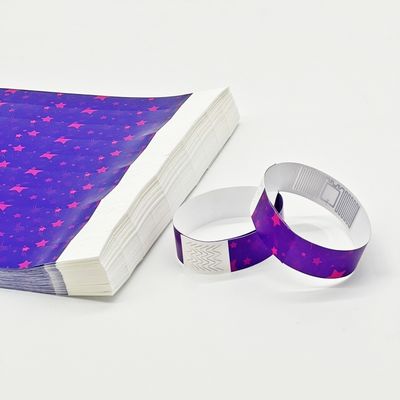 Produtos de festa de evento Pulseira de papel à prova d'água com função NFC e RFID
