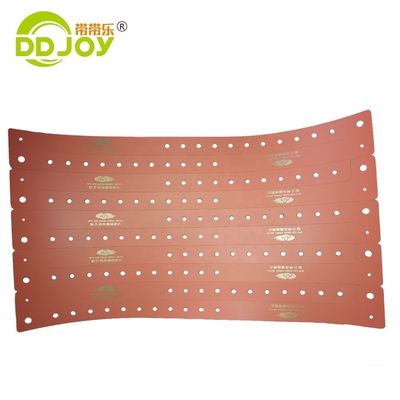 Pulseira de plástico personalizada DingBa 250 * 25mm Bracelete de forma larga para amantes de desenhos animados