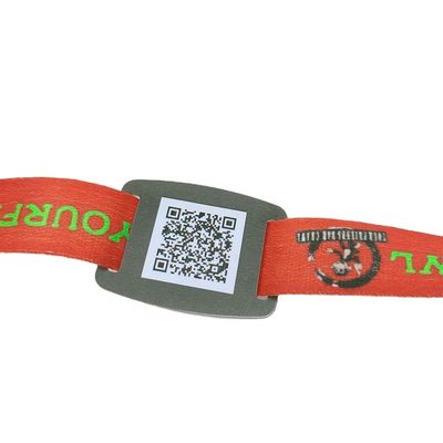 Pulseira descartável confortável personalizada para controlo de acesso a eventos personalizados