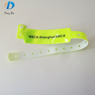 Opções de impressão Impressão monocromática/dual-color/color para pulseiras de adesivos RFID
