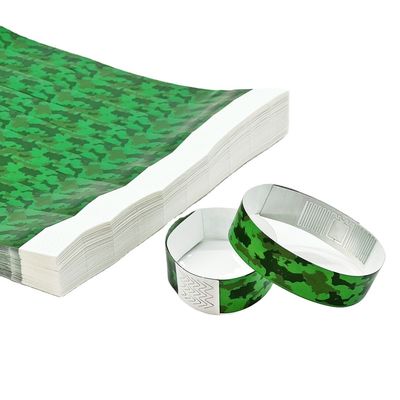 Autocolante RFID impermeável Tyvek personalizado para pulseira Autocolante de etiqueta de ingresso