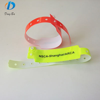 Opções de impressão Impressão monocromática/dual-color/color para pulseiras de adesivos RFID