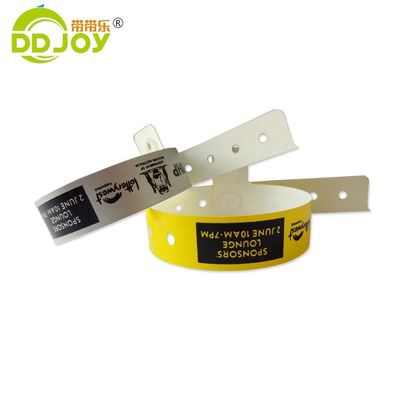 Bilhetes para eventos infantis Pulseira de papel de uso único com material composto
