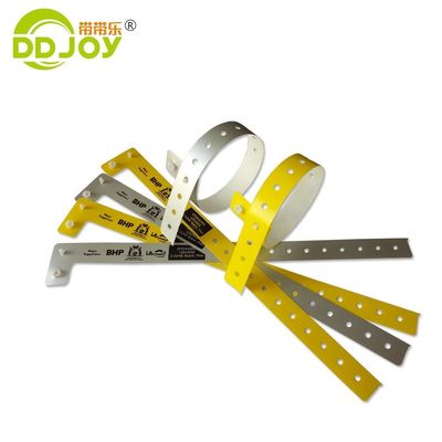 Bilhetes para eventos infantis Pulseira de papel de uso único com material composto