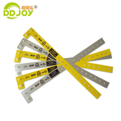 Bilhetes para eventos infantis Pulseira de papel de uso único com material composto