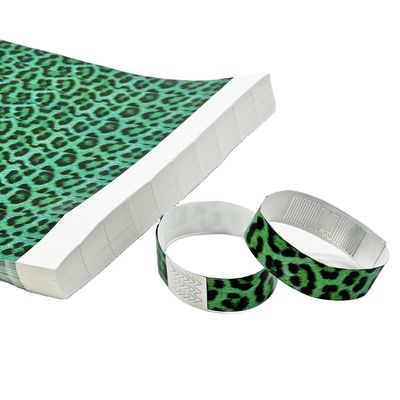 Papel impermeável personalizado Tyvek RFID pulseiras Função NFC Incluído