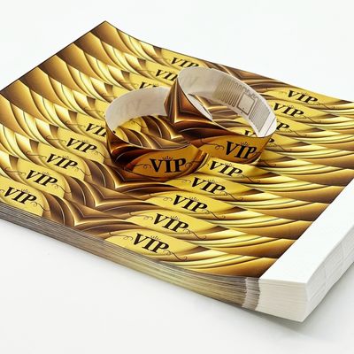 Eventos Scenários de uso de festas Logotipo personalizado Pulseiras RFID impressas com função NFC