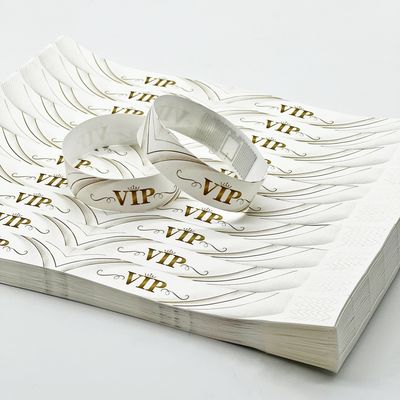 Eventos Scenários de uso de festas Logotipo personalizado Pulseiras RFID impressas com função NFC