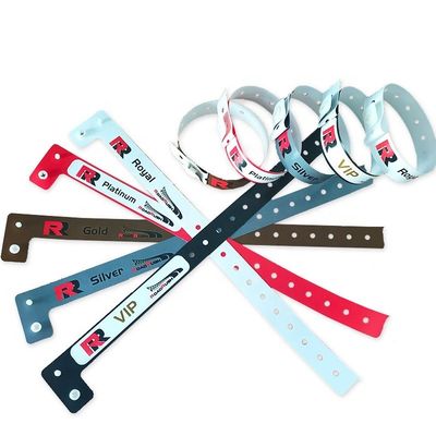 Pulseira personalizada para presente DingBa Venda Pulseira de material composto de plástico azul