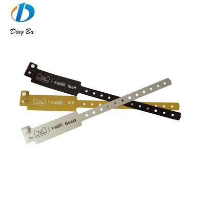 Pulseira personalizada para presente DingBa Venda Pulseira de material composto de plástico azul
