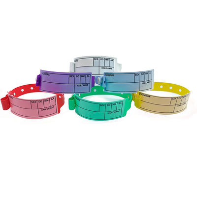 170*18mm Banda de pulso de tamanho infantil para uso hospitalar/clínico