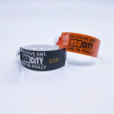 Pulseiras de vinil à prova d'água em forma de L DDJOY Personalizadas uma vez para eventos de festivais 250*16mm