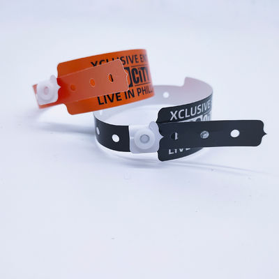 Pulseiras de vinil à prova d'água em forma de L DDJOY Personalizadas uma vez para eventos de festivais 250*16mm