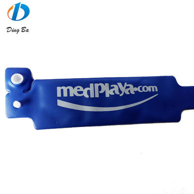 Tipo de joalharia pulseira de plástico descartável RFID pulseira para eficiência B2B