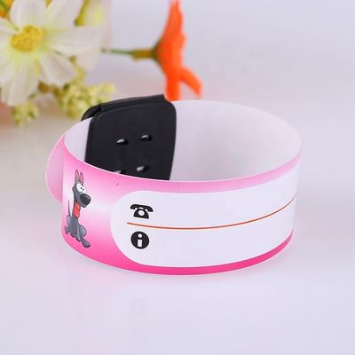 Pintura de cores personalizadas Bandeiras de tipo de jóias escritas para crianças Identificação de rastreamento