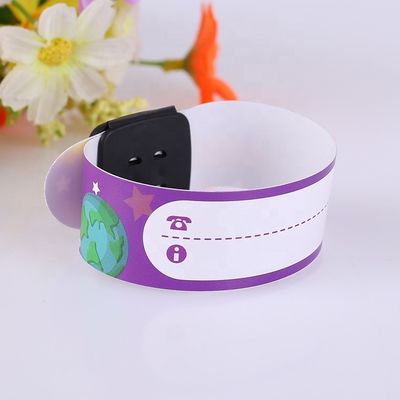 Pintura de cores personalizadas Bandeiras de tipo de jóias escritas para crianças Identificação de rastreamento