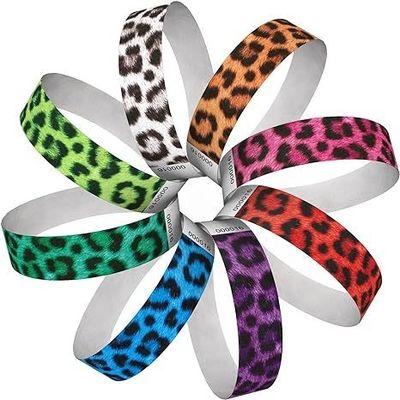 Fornecedores de festa de evento Logotipo personalizado Impresso Pulseiras Tyvek RFID com função NFC