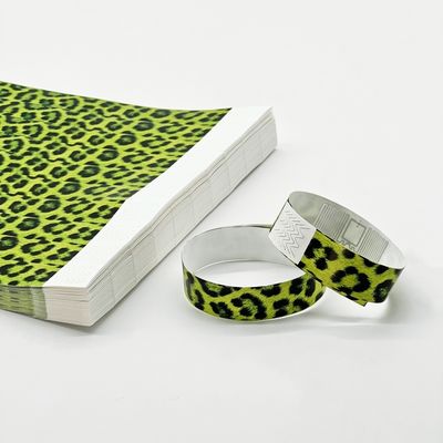 Fornecedores de festa de evento Logotipo personalizado Impresso Pulseiras Tyvek RFID com função NFC