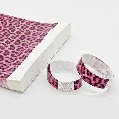 Fornecedores de festa de evento Logotipo personalizado Impresso Pulseiras Tyvek RFID com função NFC