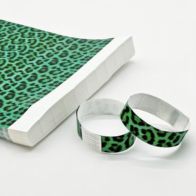 Fornecedores de festa de evento Logotipo personalizado Impresso Pulseiras Tyvek RFID com função NFC