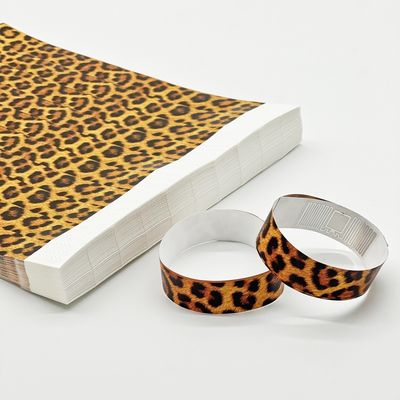 Fornecedores de festa de evento Logotipo personalizado Impresso Pulseiras Tyvek RFID com função NFC