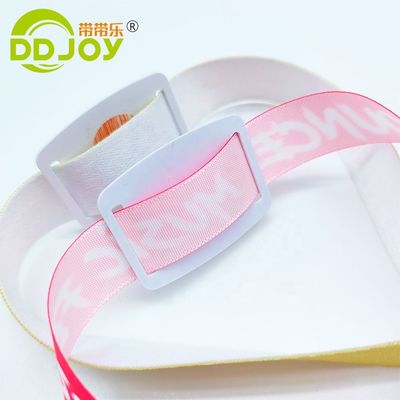 Controle de acesso Eventos personalizados Bilhete Pulseira RFID tecida Tecido Pulseira NFC Tamanho regular 350 * 15mm