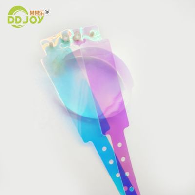 Participação favorita Colorido Gradiente Pulseira de cor Pulsão personalizada de TPU para eventos Solução de identificação