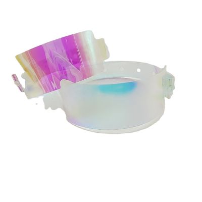 Pulseira TPU Gradiente Ecológica Pronta para Concertos em Rosa para Facilidade de Identificação