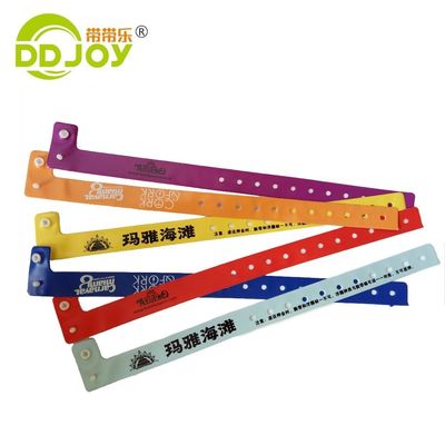 Pulseira de PVC de código QR personalizada para eventos Identificar pulseiras de vinil de plástico